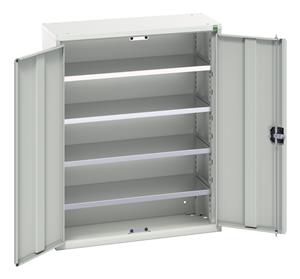 Bott Verso Basic Tool Cupboards Cupboard with shelves Verso 800x350x1000H 4 Shelf Storage Bin Cupboard